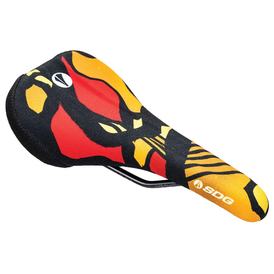 SDG Bel-Air V3 Terra Firma Saddle - Lux Rails, Robots variant 2