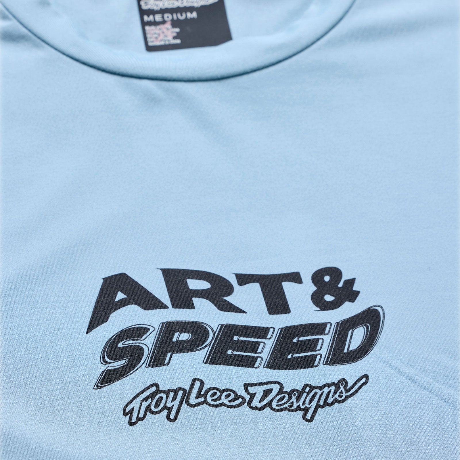 Ruckus Ride LS Tee Waves Dawn Blue - Image 4