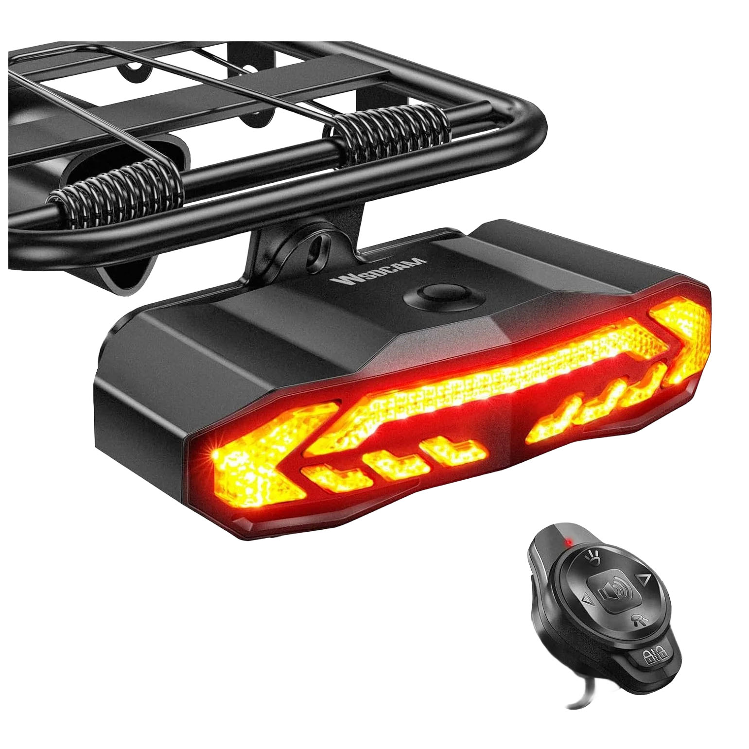 BiKASE Sentry Light and Alarm Black BiKASE Sentry Light and Alarm Black