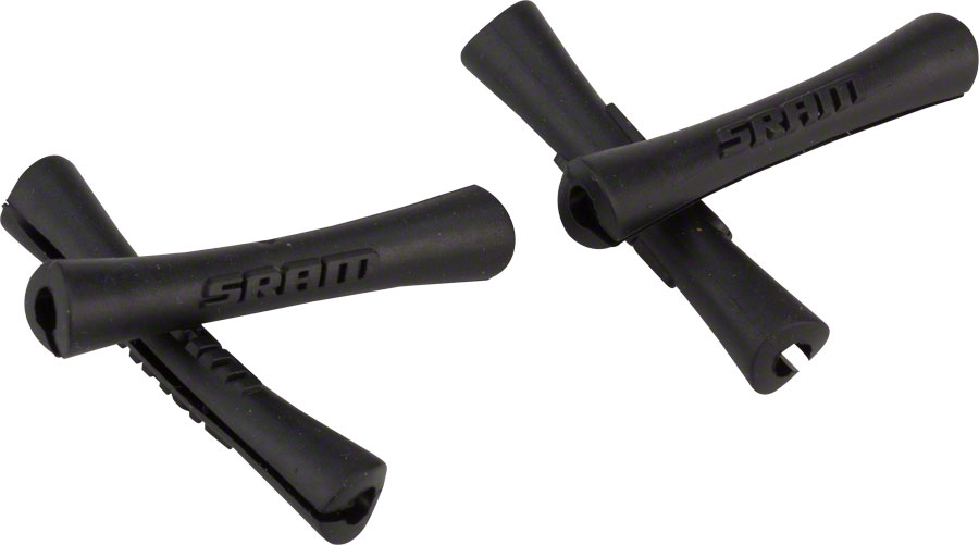SRAM Cable Housing Frame Protectors Black SRAM Cable Housing Frame Protectors Black