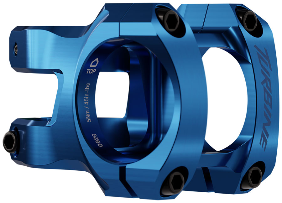 RaceFace Turbine Stem - 40mm 35mm Clamp +/-0 1 1/8" Blue