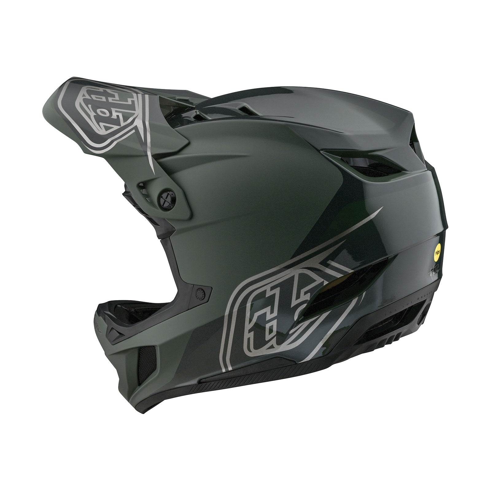 D4 Polyacrylite Helmet Shadow Olive - Image 2