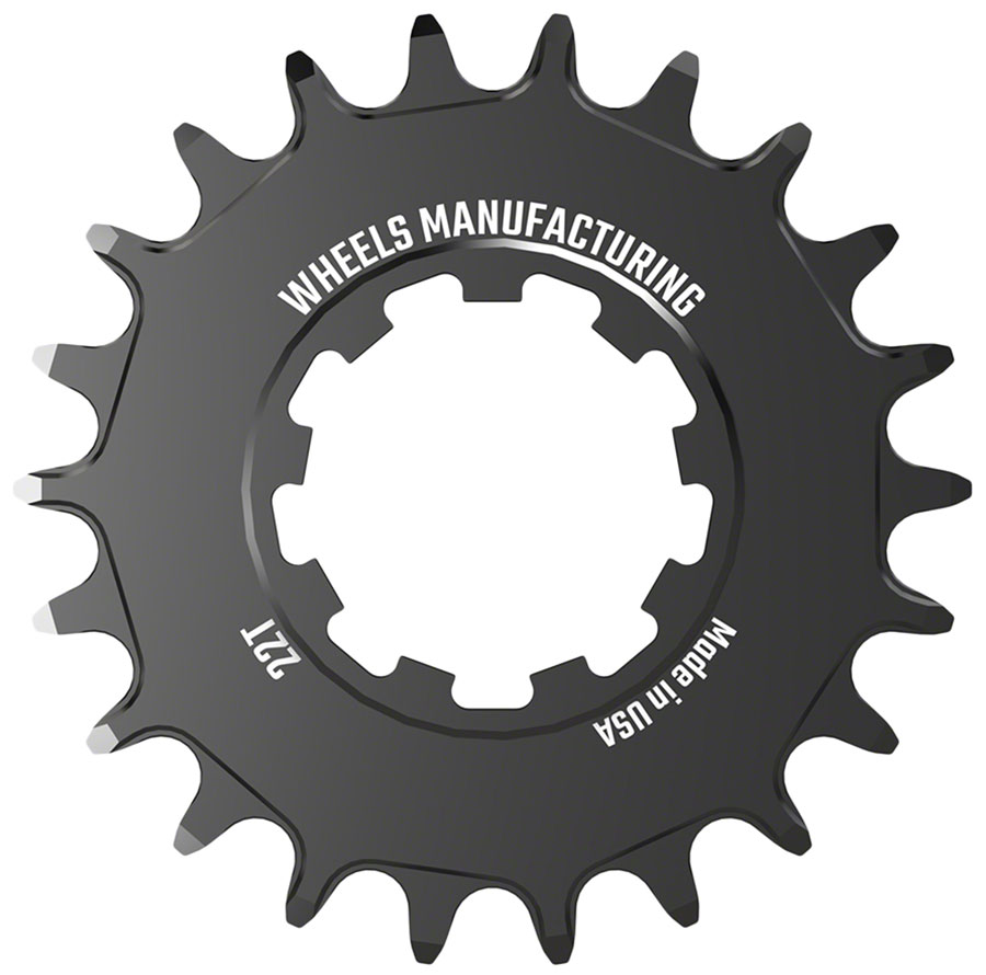 Wheels Manufacturing SOLO-SPEED Cog - 22t Fits SOLO-SPLINE SOLO-XD kits BLK