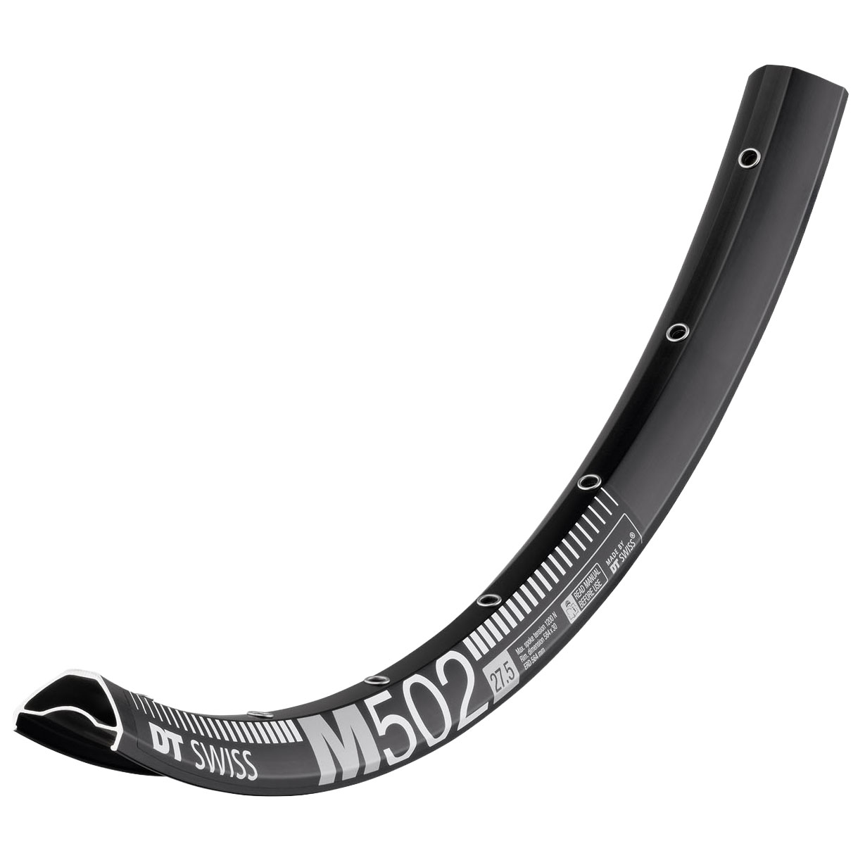 DT Swiss M 502 Rim - Disc, Black