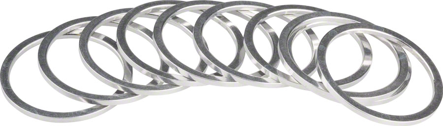 Wheels Manufacturing Freewheel and Bottom Bracket Cup Shims 2mm Bag/10 Wheels Manufacturing Freewheel and Bottom Bracket Cup Shims 2mm Bag/10