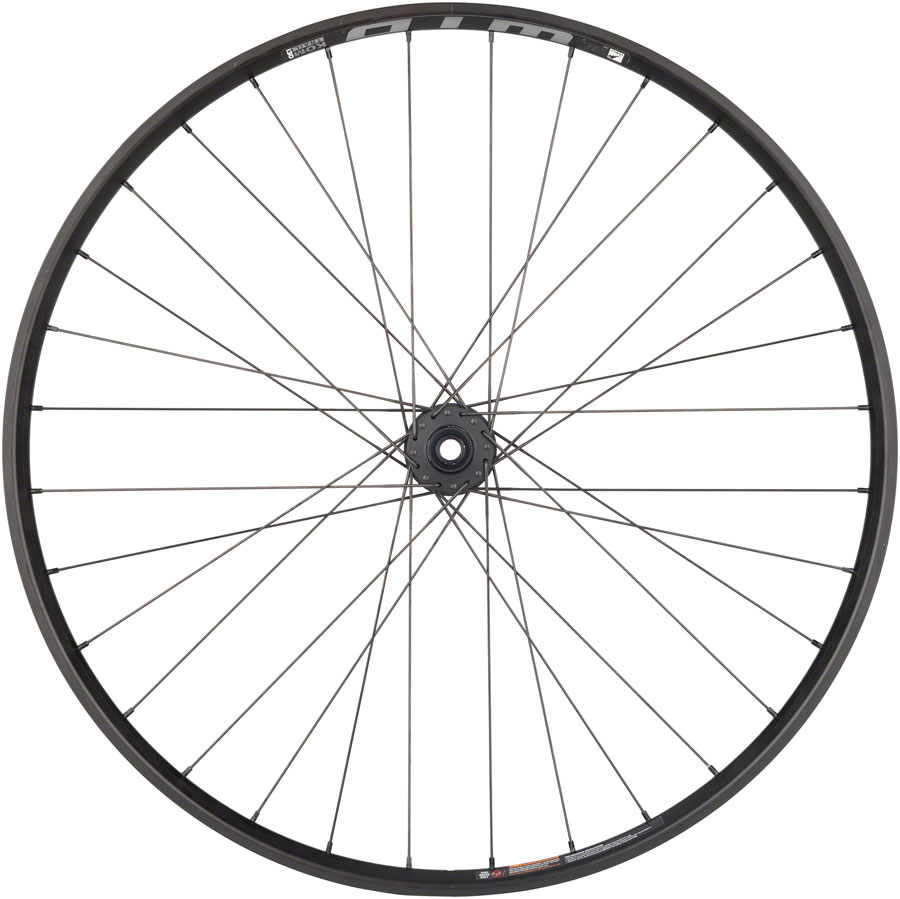 Quality Wheels DT 370 / WTB KOM i30 Front Wheel - 15 x 110mm 6-Bolt, Black - Image 4