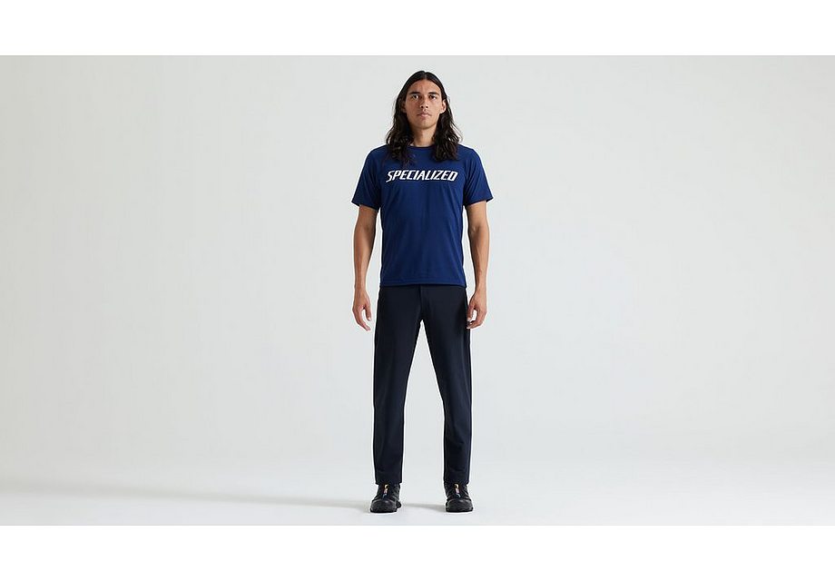 Specialized Wordmark Tee Ss Men Deep Marine Xs