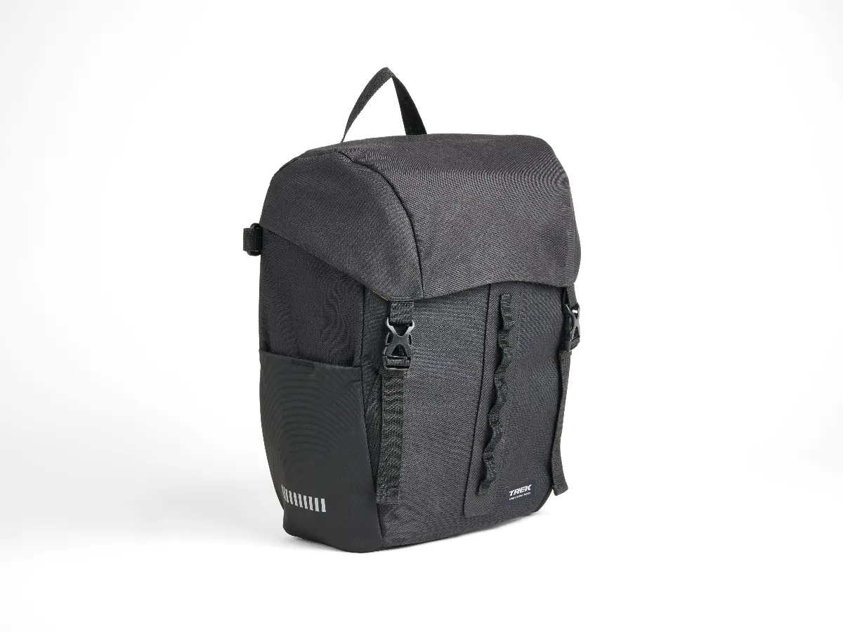 Trek Single Pannier Black Bag