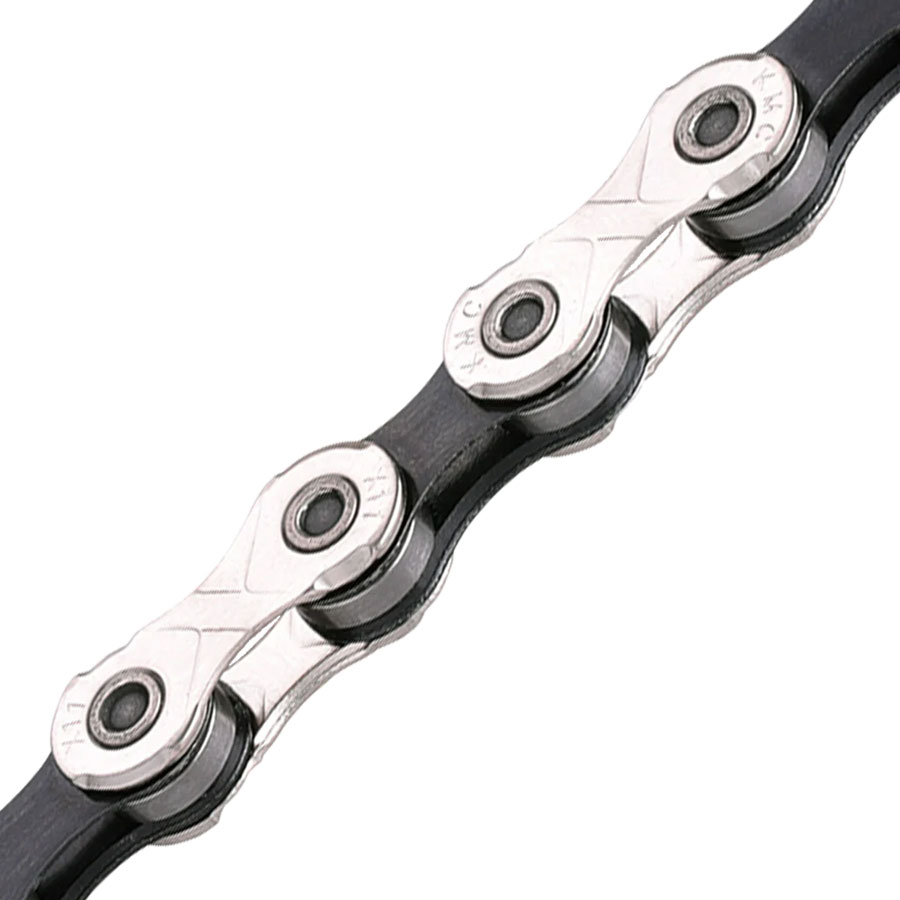 KMC X11 Chain - 11-Speed Nickel/Black Bulk 500 Foot Roll