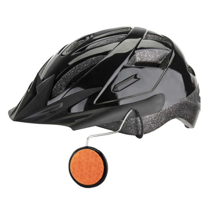 Tiger eye Helmet Mirror Clip on MRReflector Red
