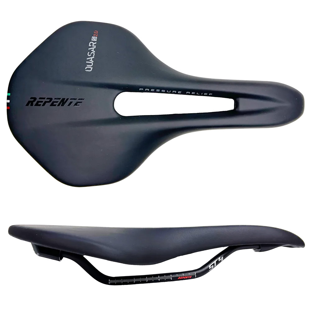 Leonardi Quasar S 2.0 Saddle Steel Black