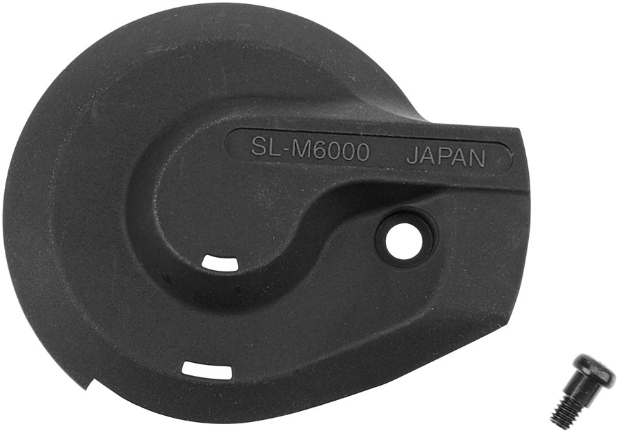 Shimano SL-M6000 Shifter Cover and Fixing Screw - Right Black Shimano SL-M6000 Shifter Cover and Fixing Screw - Right Black