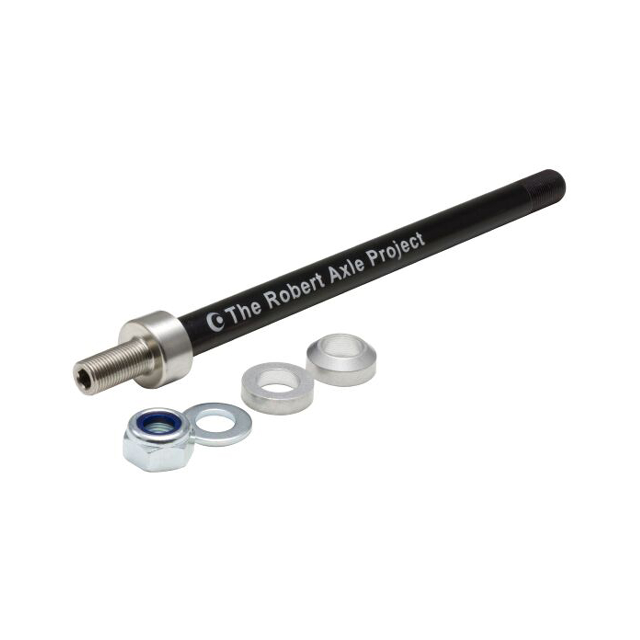 Robert Axle Project Kid Trailer Thru-Axle 1.0x154mm - Black