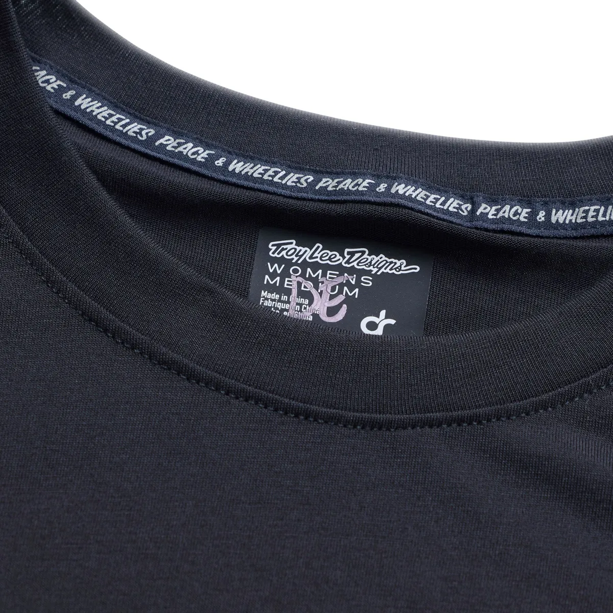 Womens Lilium Ride SS Tee Signature Black - Image 4