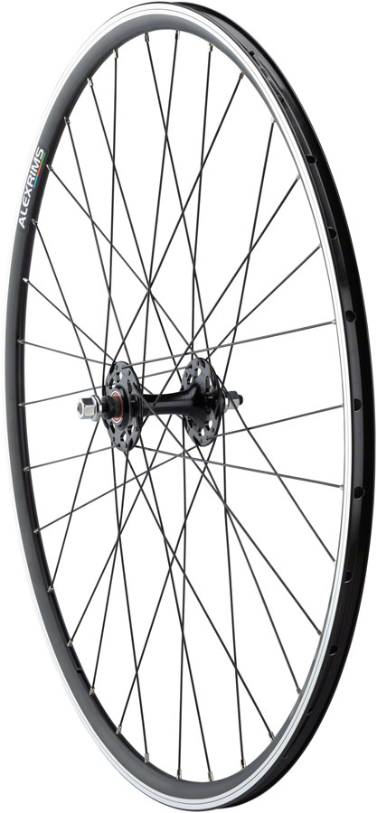 Quality Wheels Value Double Wall Series Track Front Wheel - 700, 9x1 Threaded x 100mm, Rim Brake variant 2