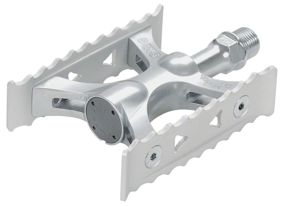 MKS Touring Lite Pedals - Platform Aluminum 9/16" Silver MKS Touring Lite Pedals - Platform Aluminum 9/16" Silver