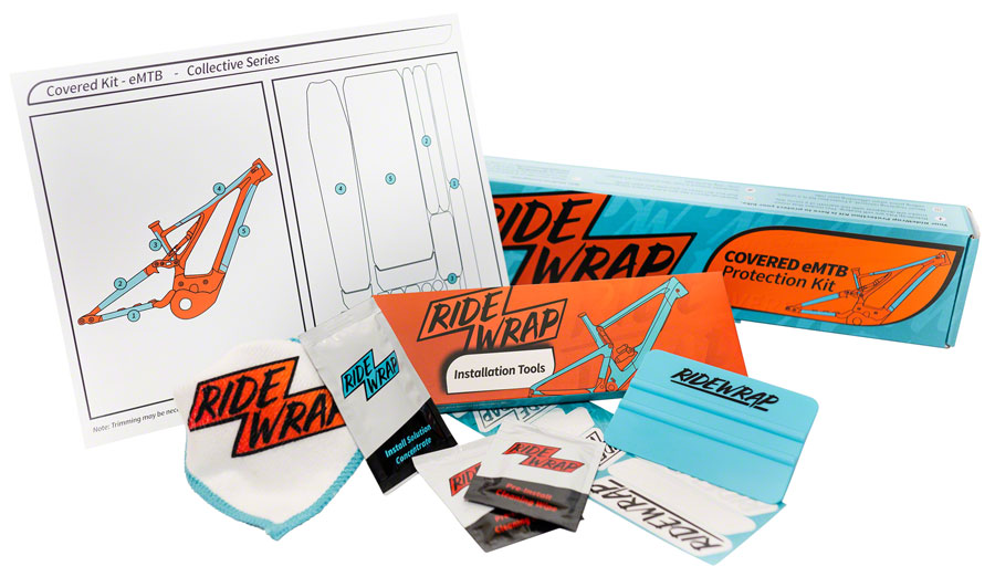 RideWrap Covered MTB Frame Protection Kits - Image 6