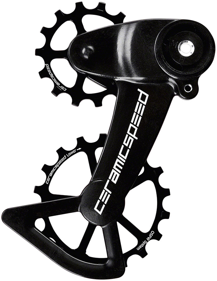 CeramicSpeed OSPW X  Pulley Wheel System SRAM Eagle AXS - Alloy Pulley, Carbon Cage variant 3