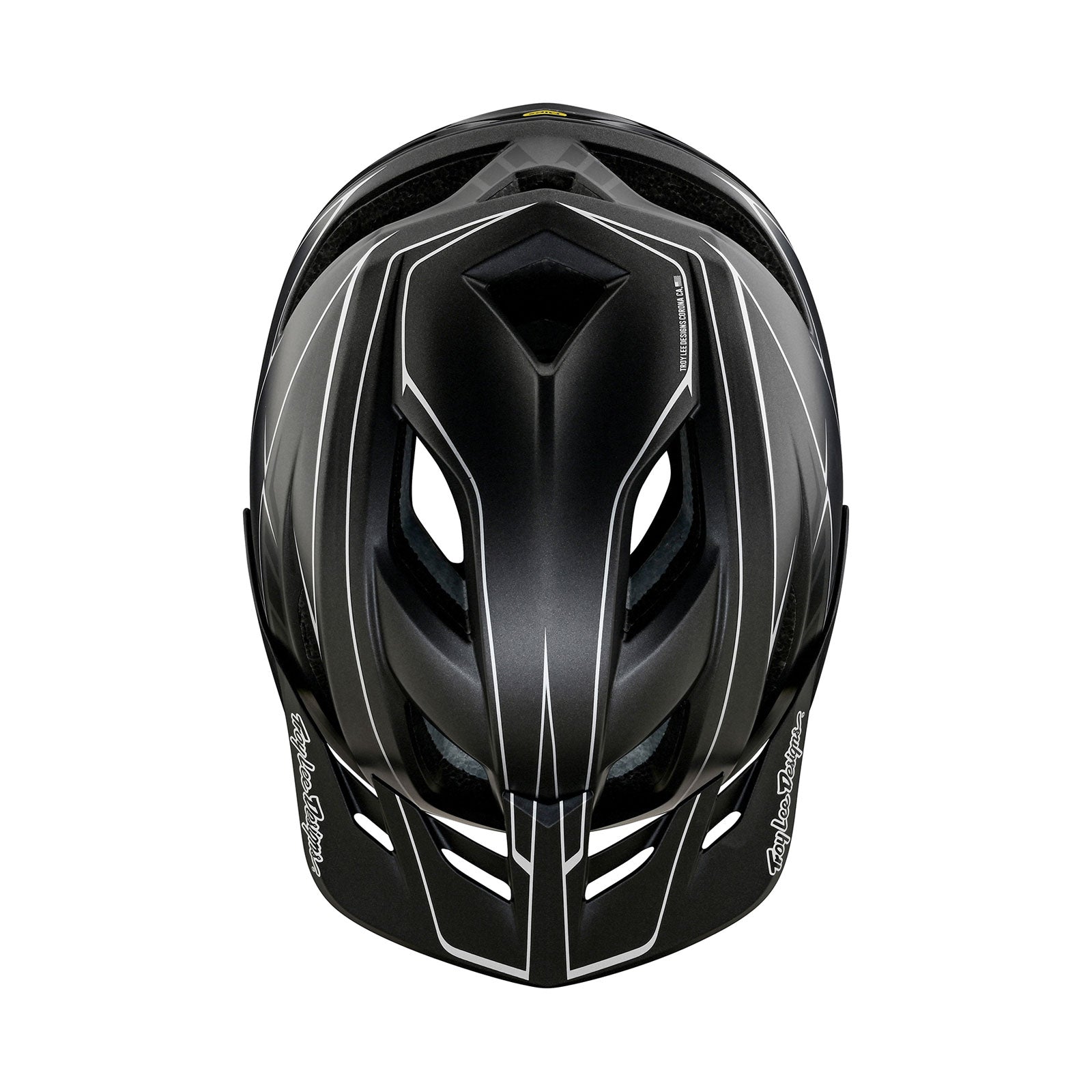 Flowline SE Helmet Pinstripe Charcoal / Black - Image 4