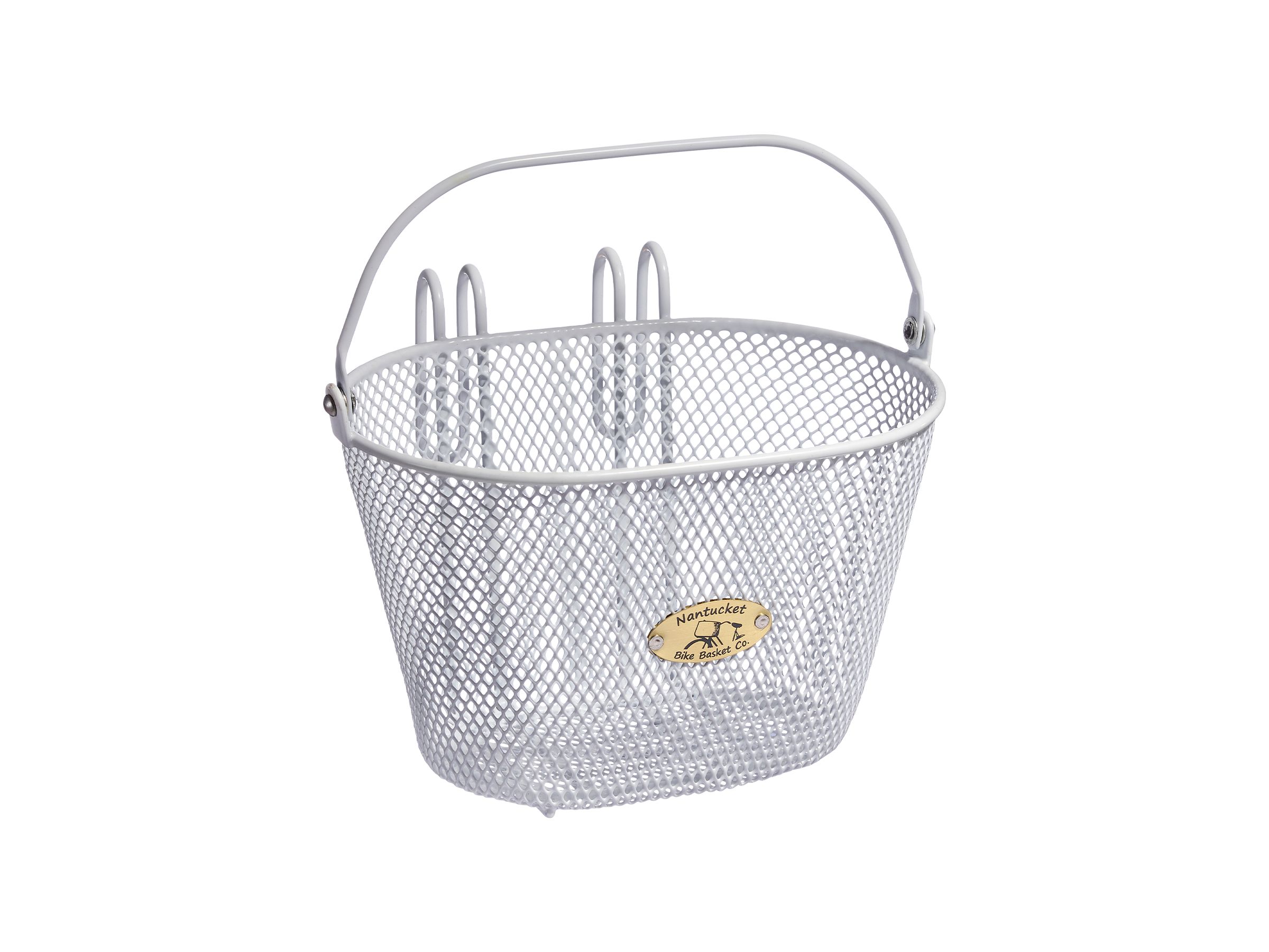 Nantucket Surfside Child Wire White Basket Nantucket Surfside Child Wire White Basket