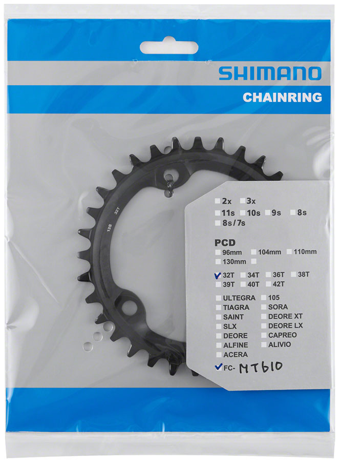 Shimano FC-MT610 12-Speed Asymmetric 96 BCD Chainring - Image 4