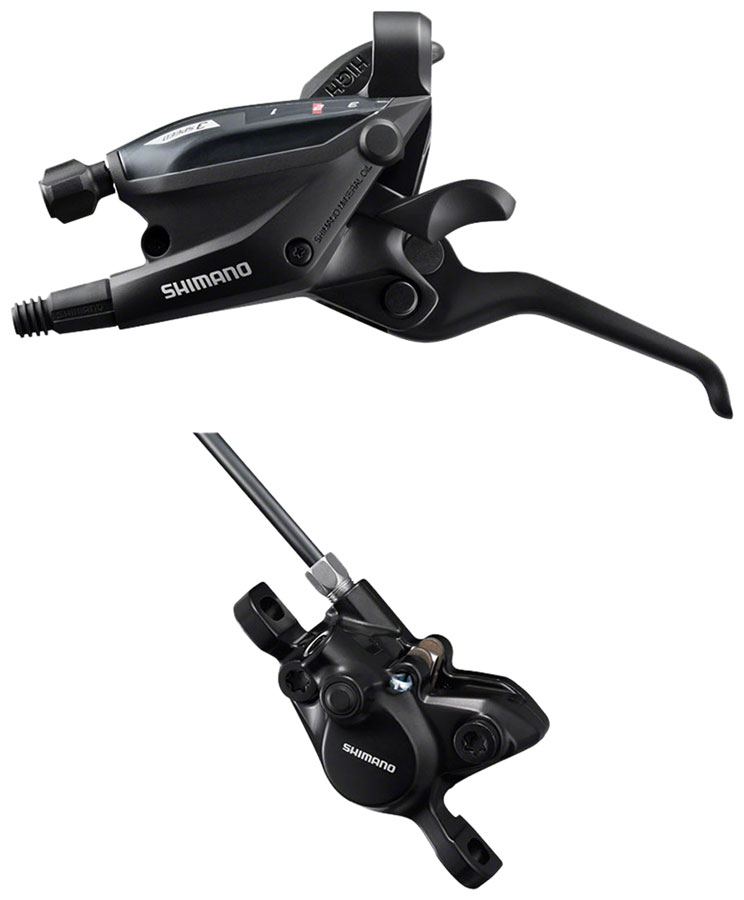 Shimano ST-EF505 EZ Fire Plus Shift/Brake Lever BR-MT200 Disc Brake Caliper variant 3