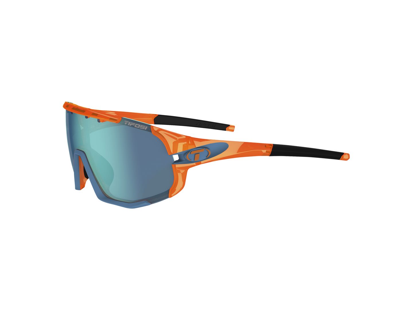 Tifosi Sledge Clarion Interchange Crystal Orange Eyewear