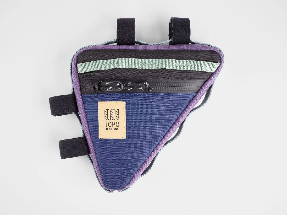 Topo Designs Bike Frame One Size Midnight/Loganberry Bag