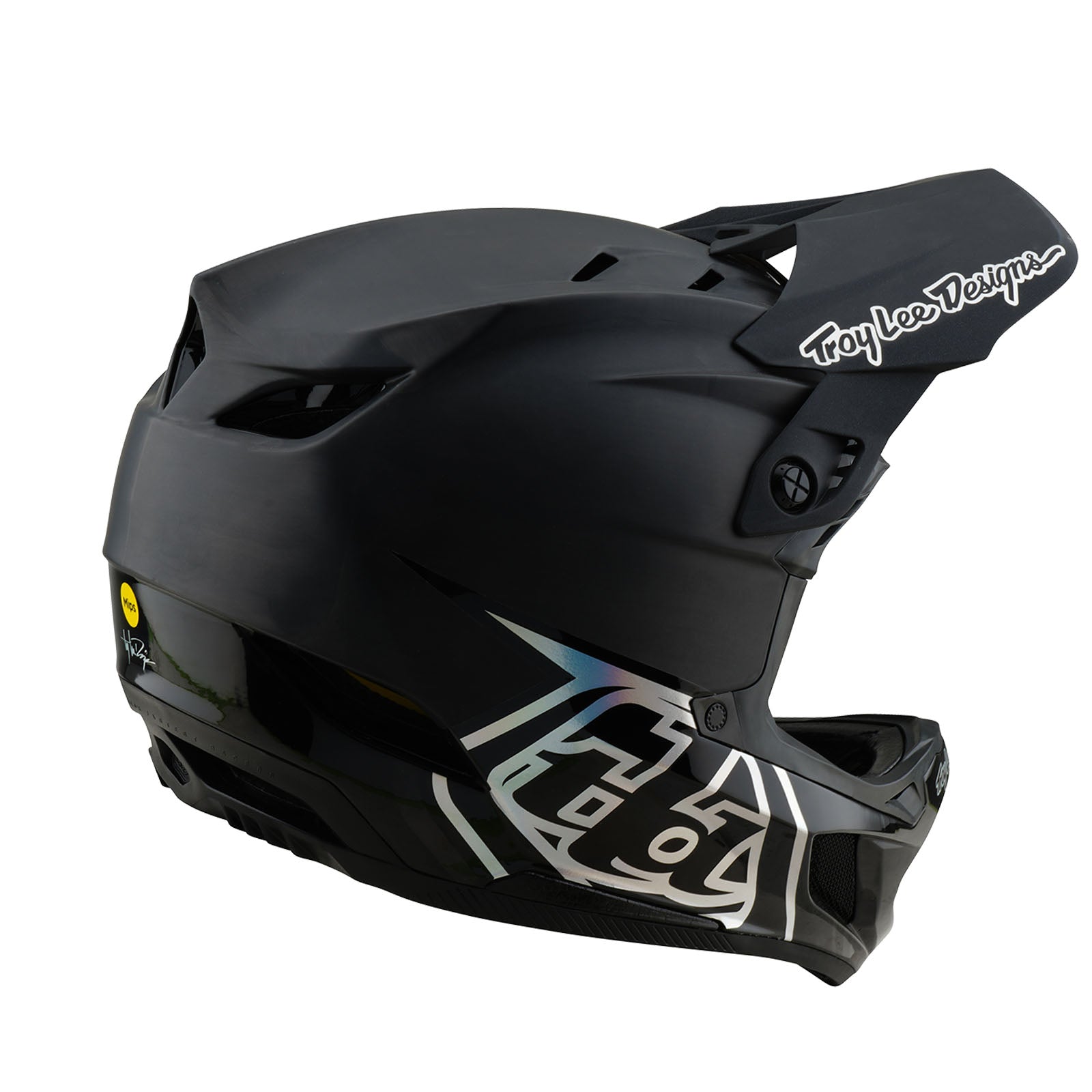 D4 Carbon Helmet Stealth Black - Image 4