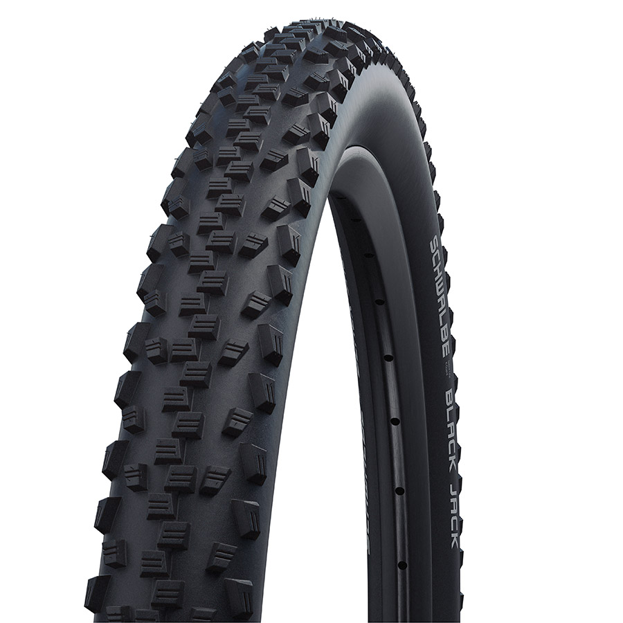Schwalbe Black Jack Mountain Tire 24''x2.10 Wire Clincher SBC K-Guard 50TPI Black