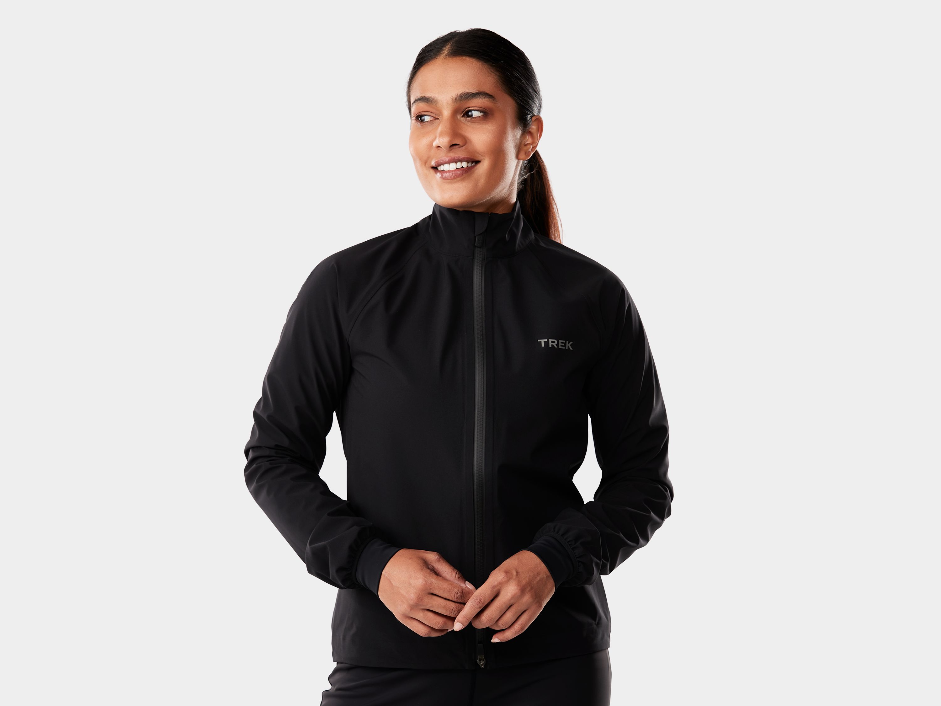 Trek Circuit Rain Women Large Black Jacket Trek Circuit Rain Women Large Black Jacket
