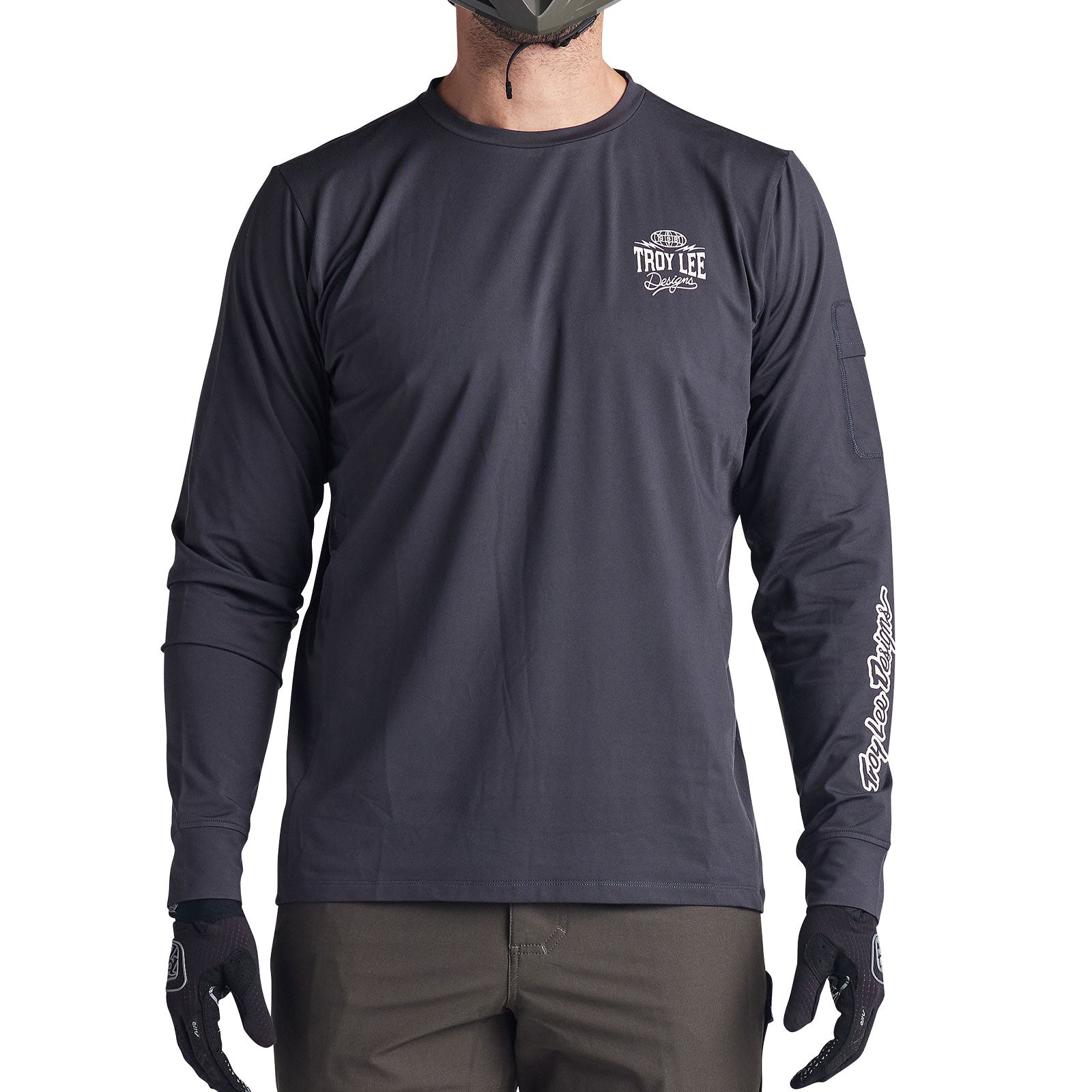 Ruckus Long Sleeve Ride Tee Bolts Carbon - Image 8