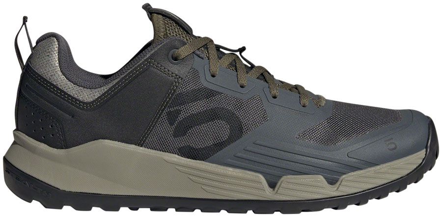 Five Ten Trailcross XT Flat Shoes - Men's, Gray Six/Core Black/Olive Strata
