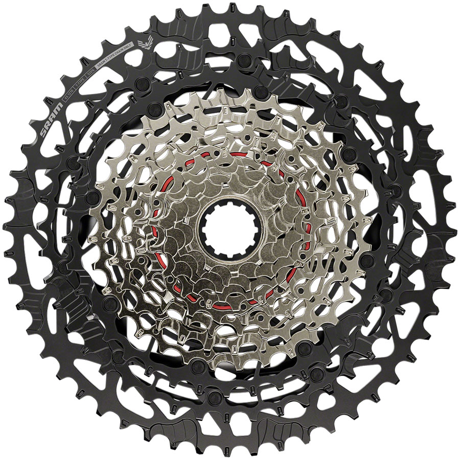SRAM Eagle T-Type XS-1270 Cassette - 12-Speed 10-52t For HG 8-10 Driver Silver/BLK