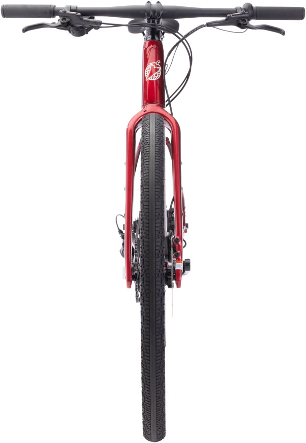 Salsa Confluence Flat Bar Essa 8 eBike - 700c Aluminum Canyon Red - Image 4