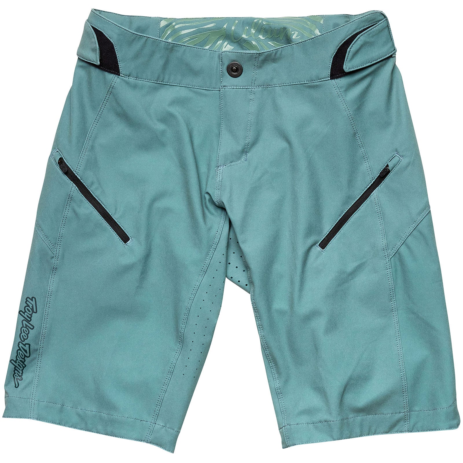 Womens Lilium Short No Liner Solid Steel Green Womens Lilium Short No Liner Solid Steel Green