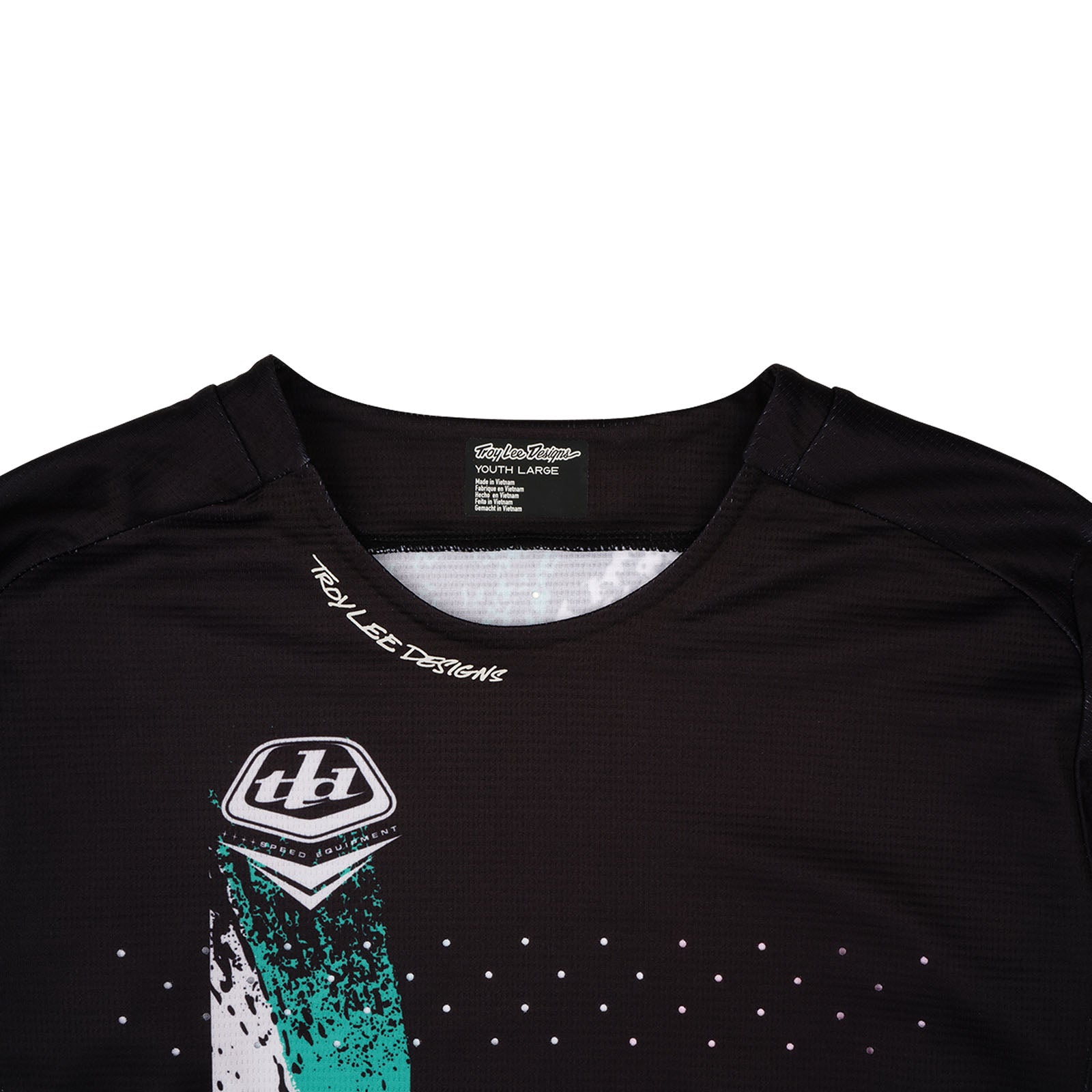Youth Sprint Jersey Full Pull Black - Image 5