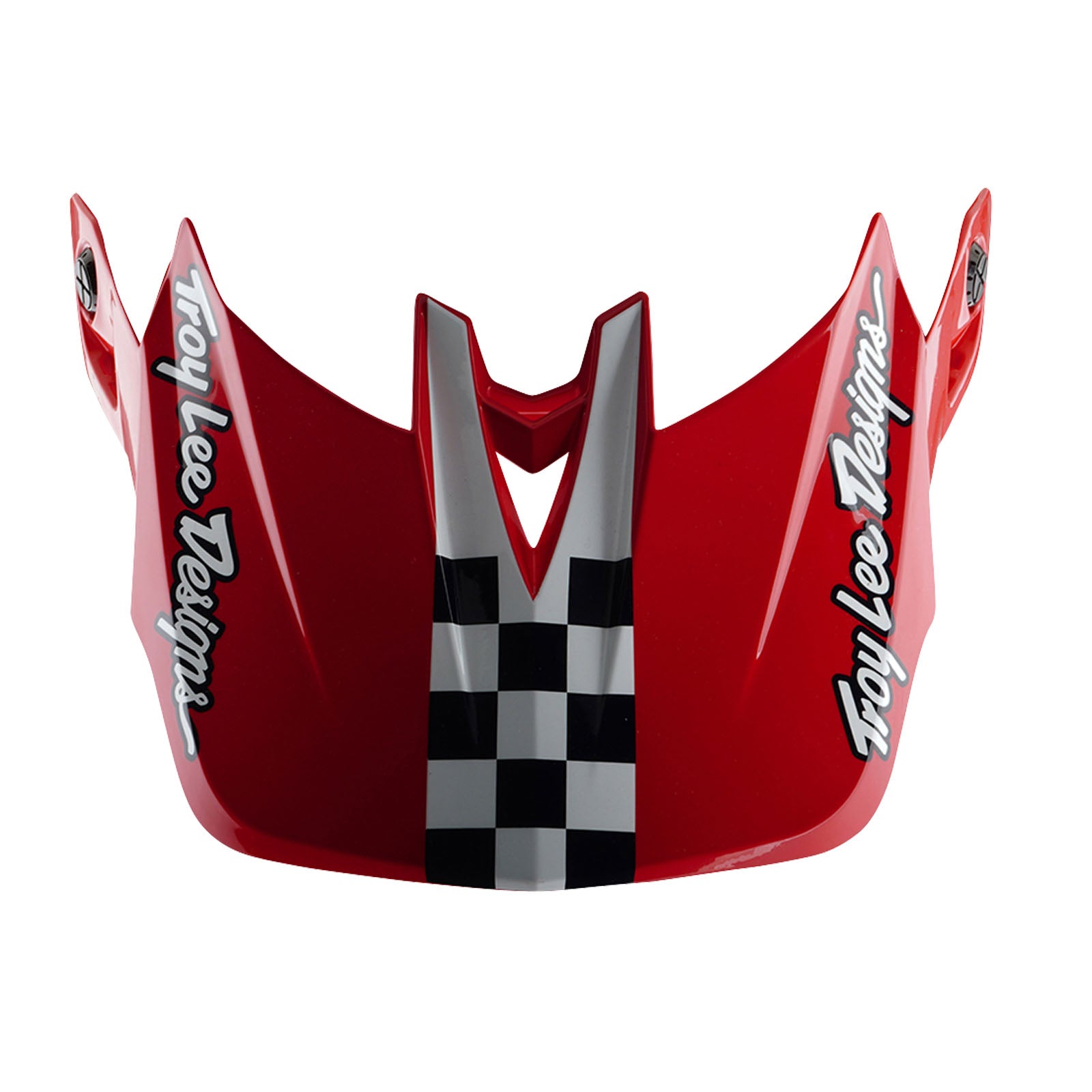 D4 Polyacrylite Helmet Fifty-50 White / Red - Image 9
