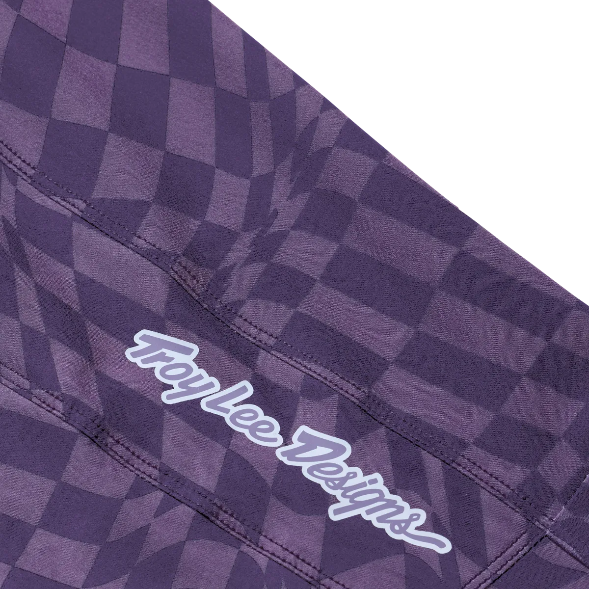 Womens Lilium Pant Twisted Checkers Purple - Image 4