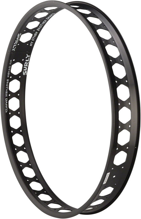 Surly My Other Brother Darryl Rim -  26" Disc, Black, 32H, Clincher 
