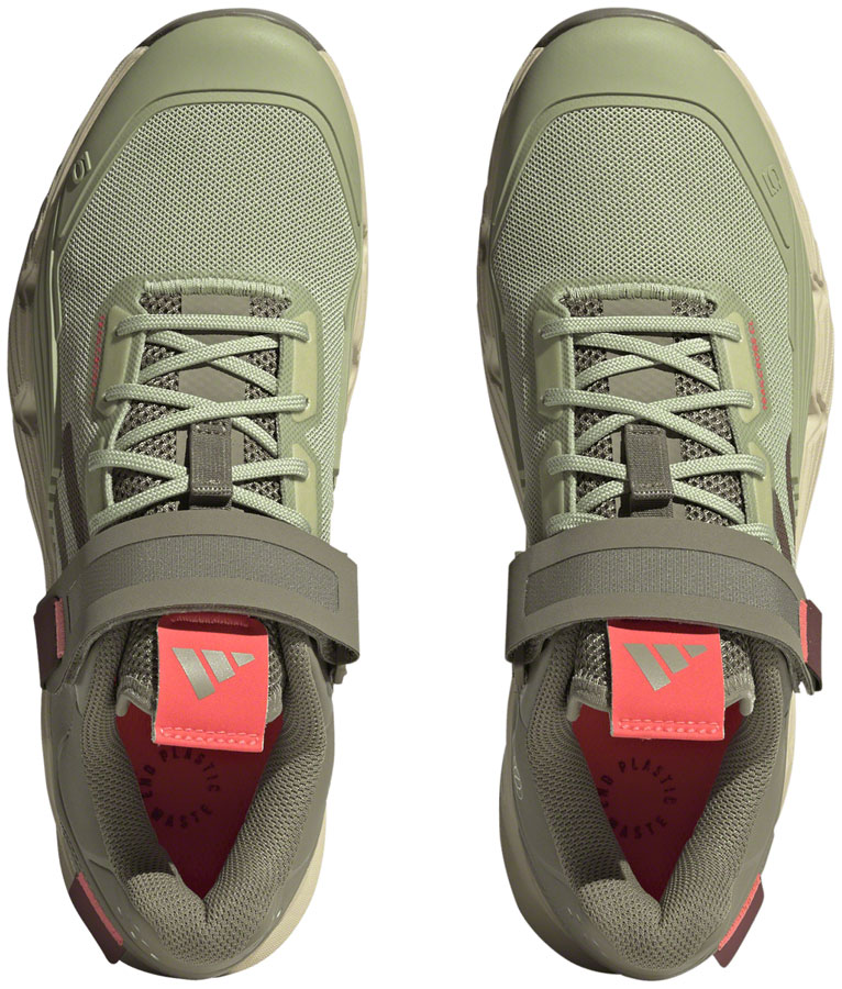 Five Ten Trailcross Mountain Clipless Shoes - Women's, Magic Lime/Quiet Crimson/Orbit Green - Image 3