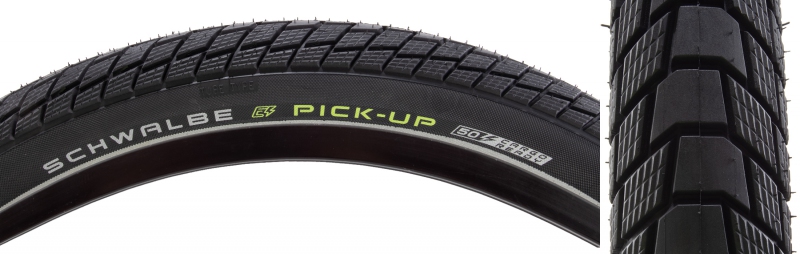 Schwalbe Pick-Up 26x2.6" Black/Reflex E50