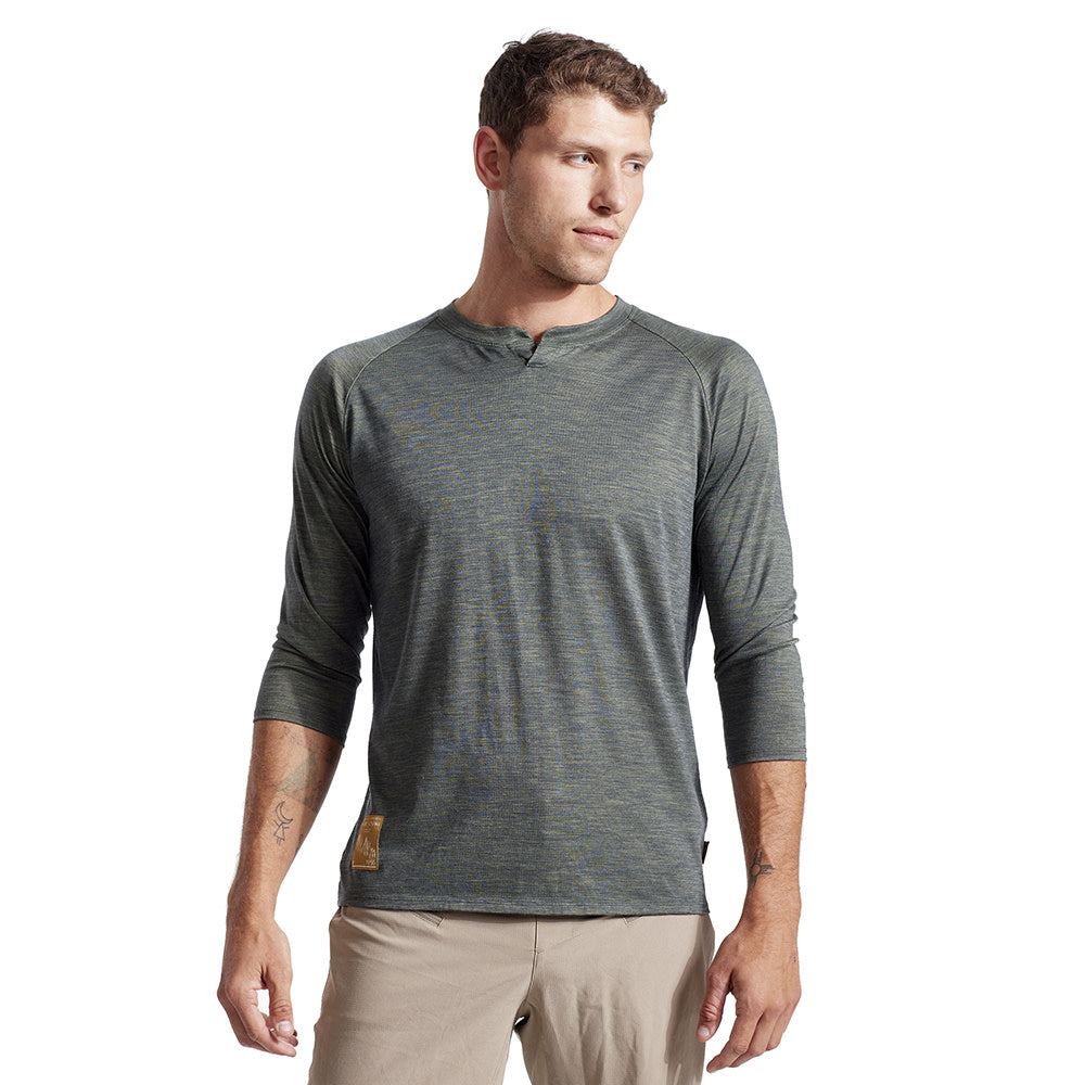 Men's Canyon Merino 3/4 Sleeve Jersey - Image 14