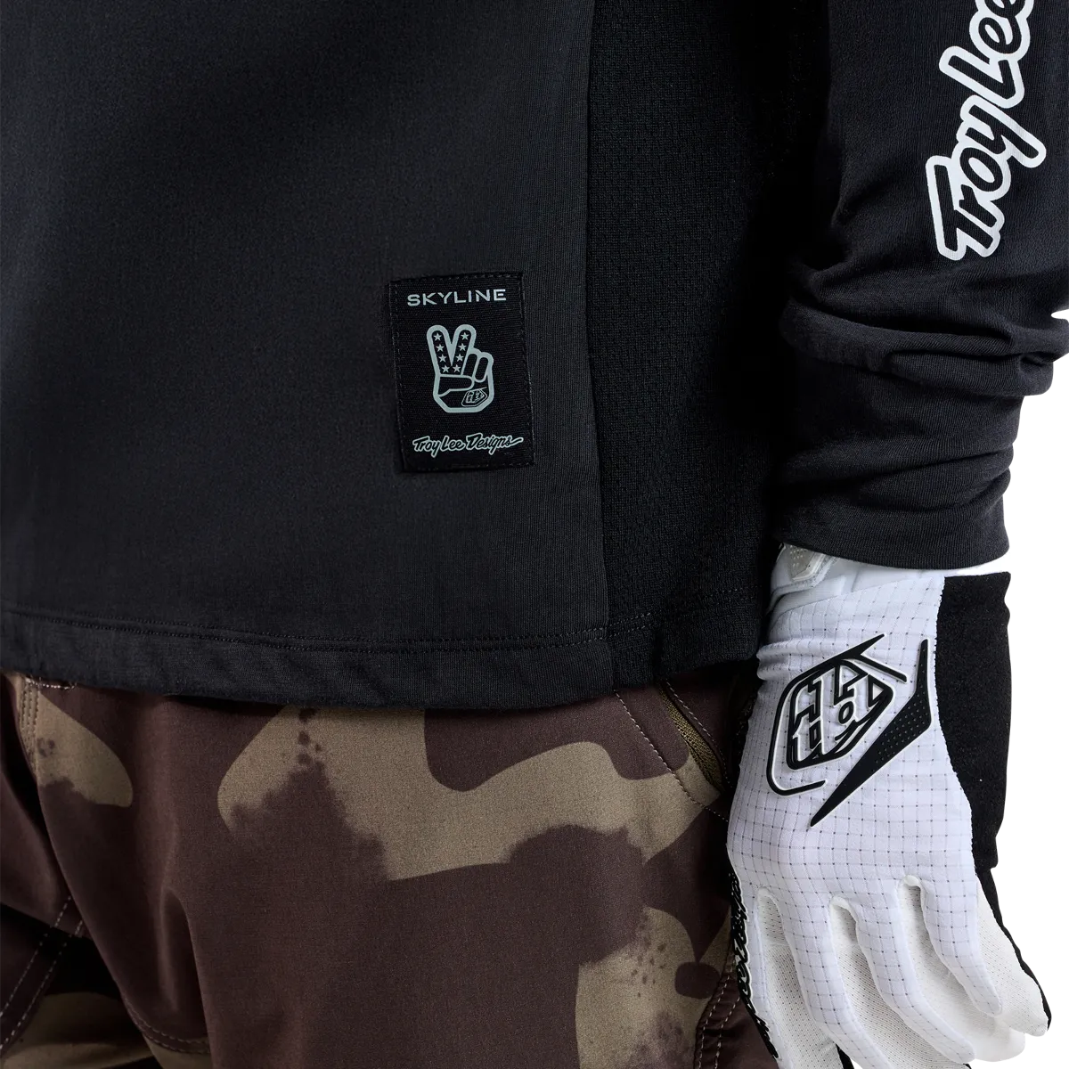 Skyline Long Sleeve Ride Tee Signature Black - Image 12