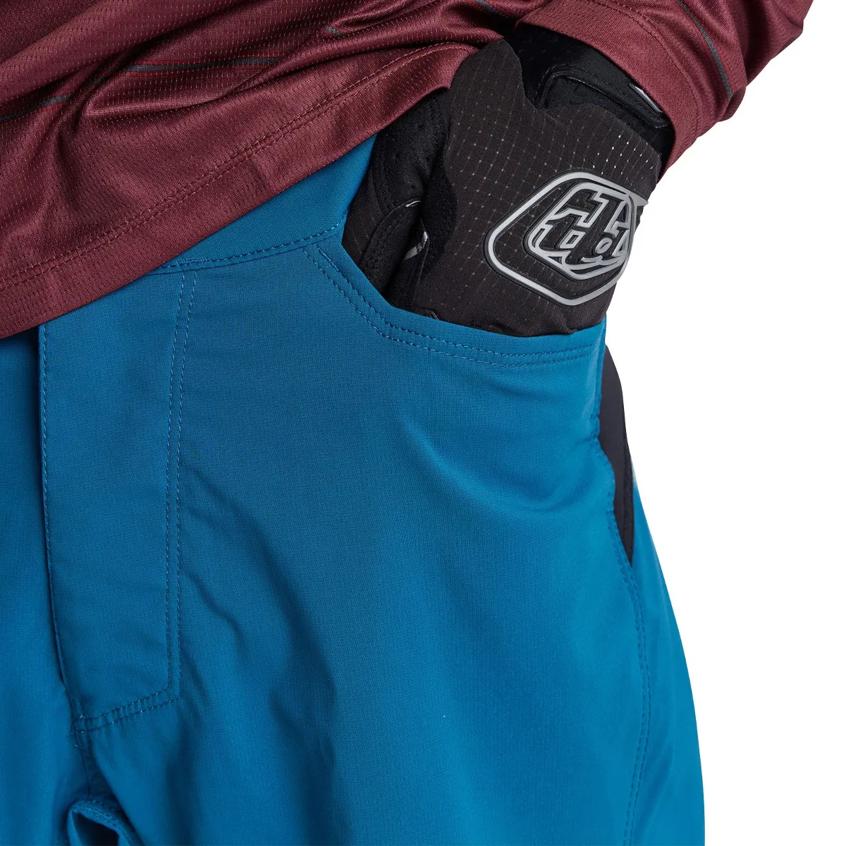 Flowline Short W/Liner Solid Slate Blue - Image 4