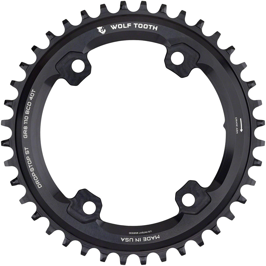 Wolf Tooth Shimano 110 Asymmetric BCD Chainring - Shimano GRX variant 3