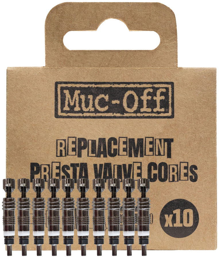 Muc-Off Valve Box Refill - Black Valve Core Pack of 10 Muc-Off Valve Box Refill - Black Valve Core Pack of 10