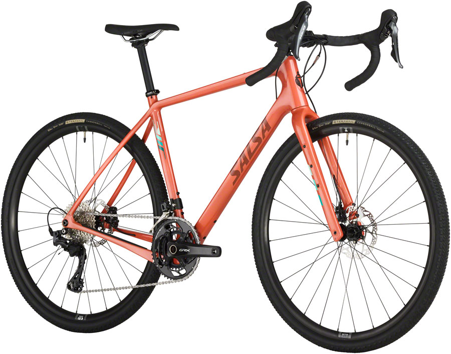 Salsa Warbird C GRX 820 2x12 Bike - 700c, Carbon, Burnt Orange - Image 2