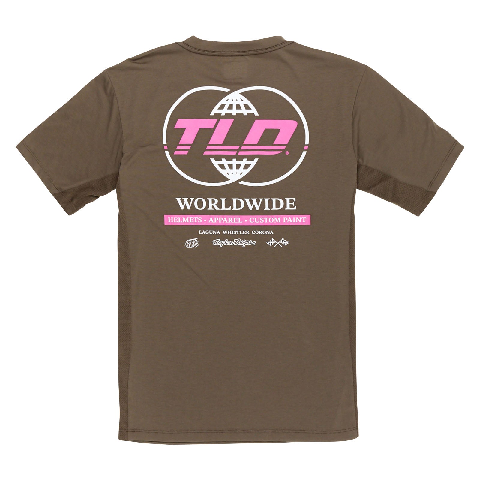 Skyline Short Sleeve Ride Tee Worldwide Caper - Image 2