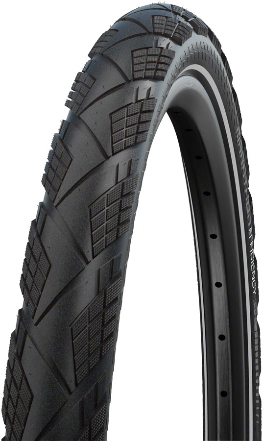 Schwalbe Marathon Efficiency Tire - 700c, Clincher, Folding, Black/Reflective, Evolution Line, Super Race, V-Guard Addix Race E-50